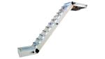 Fixed Inclined Steel / Aluminum Alloy Marine Boarding Ladder Accommodation