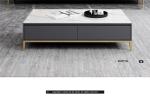 200x40x25cm Minimalist TV Unit Coffee Table Set