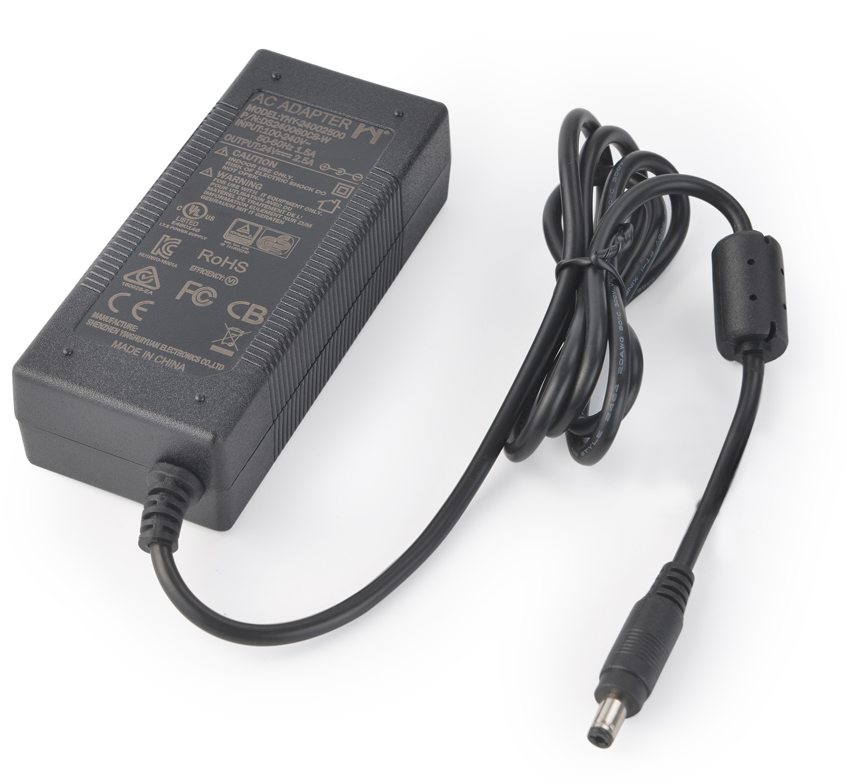 Durable UL Power Supply 24v 2.5a UL62368 California Proposition 65 CEC