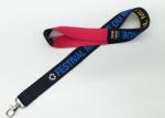 Colorful Logo Custom Neck Strap Dye Sublimation Lanyards Environment Friendly