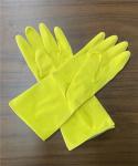 Tensile M 45g Yellow Household Latex Gloves For Kitchen Cleaning