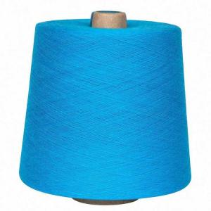 Quality High Quality Polyester Blended Yarn For Durable Soft Weaving Knitting wholesale