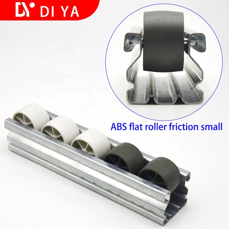 Industrial Flow Rail Alloy Roller Track Hardware ​For Storage Shelf Transportation