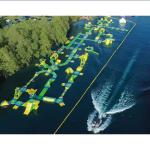 Customizable Theme Inflatable Water Park 1 Year Warranty