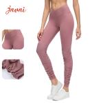 Women Wrapped Croess Workout Leggings Tights 220gsm High Waist Yoga Leggings