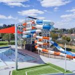 Kids Playground Outdoor Games Commercial Swimming Pool Equipment Water Slide Set