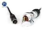 Waterproof 7 Pin Trailer Plug Extension Cord For Birds Eye View Car Vision