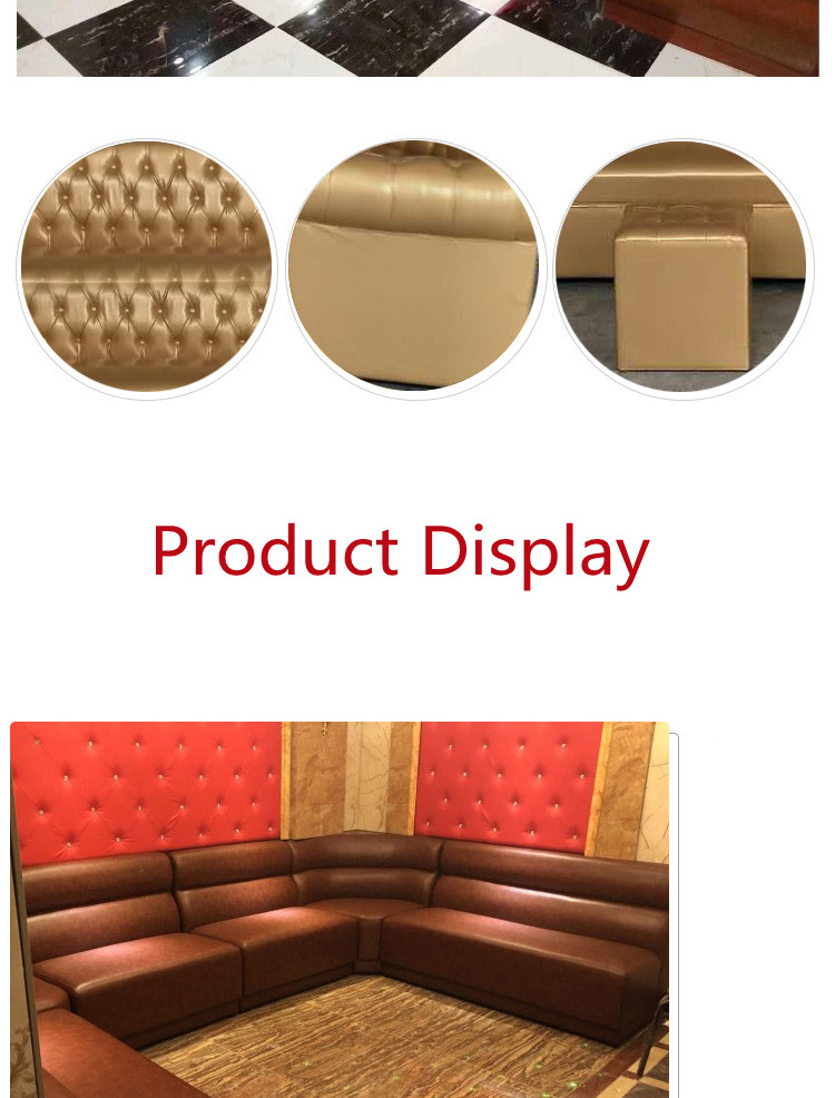 Kitchen Bench Commercial Booth Seating Residential U L Shaped Restaurant KTV