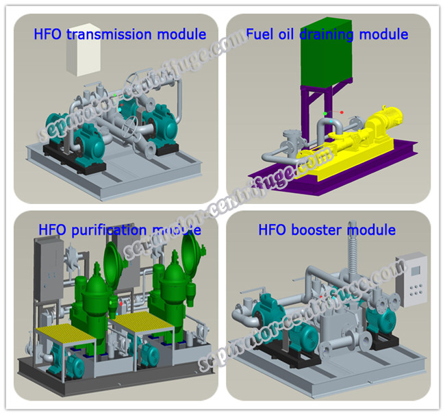 Self Cleaning HFO & LO Treatment Power Plant Equipments with High Cost Performance