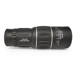 Quality Zoom Hiking Monocular Telescope , 16x52 Monocular Dual Focus Optics Zoom Telescope wholesale
