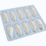 Plastic Dumpling Freezer Tray Packaging Lining Frozen Food Packaging Disposable