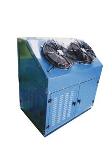 Quality Top Discharging Refrigeration Condensing Unit Blue Galvanized Steel Casing wholesale