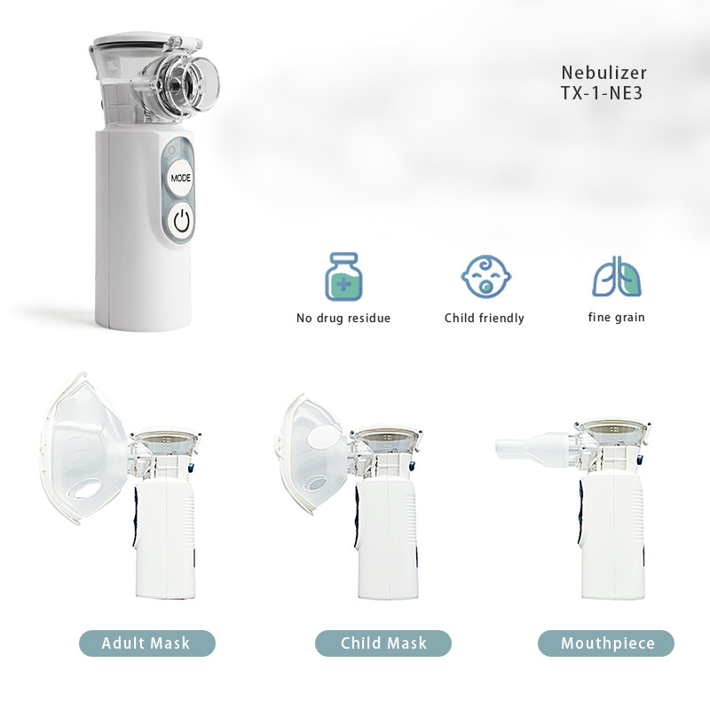 Household Battery Operated Asthma Nebulizer 5.5*5*12cm