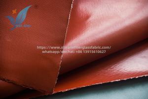 Quality 4mm Anti Aging Silicone Fiberglass Fabric Industrial Use Custom Sizes wholesale