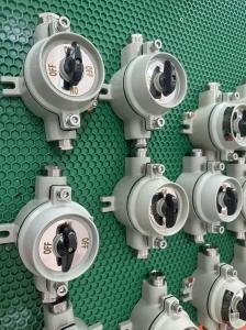 Quality Corrosion Resistant Explosion Proof Switch for Chemical Plant Cable Spec 9mm-13mm Performance wholesale