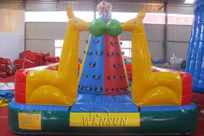 Three Layers PVC Inflatable Climbing Mountain For Pre - School / Kindergarten