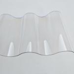 Flexible Polycarbonate Corrugated Sheet 840mm For Roofing Building