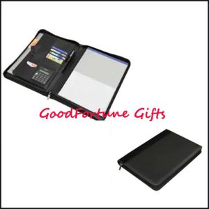 Quality promotional A4 Manager/Chief Notebook with zipper gift wholesale