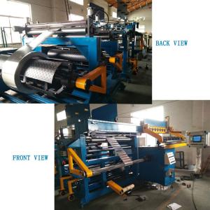 Quality Transformer Copper Foil Winding Machine 0.2 - 3.0mm Thickness Foil Winding And Welding wholesale