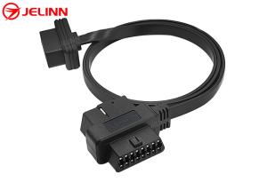 Quality OBD 2 OBD2 16pin Male Female Pass Through to OBDII 16 Pin Main Cable wholesale