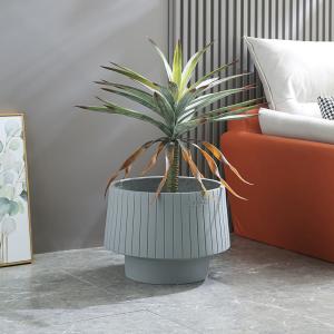 Quality Smooth Surface Fiber Clay Planters In Outdoor Space wholesale