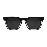 Outdoor Polarized Aviator Sunglasses Acetate Square Customizable Logo