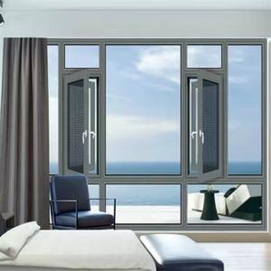 Quality Customizable Aluminum Alloy Casement Windows for Office Building wholesale