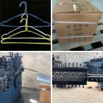 Notched Shirt / Suit Metal Cloth Hanger , Lightweight Cloth Drying Hanger