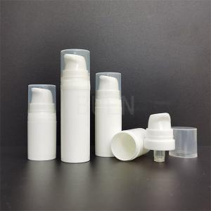 Quality Customized Plastic Airless Pump Bottles Shinny White Lotion Pump Bottle wholesale