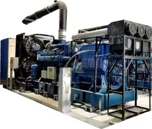 Quality Industrial 2 Mega Silent Generator MTU Engine Power wholesale