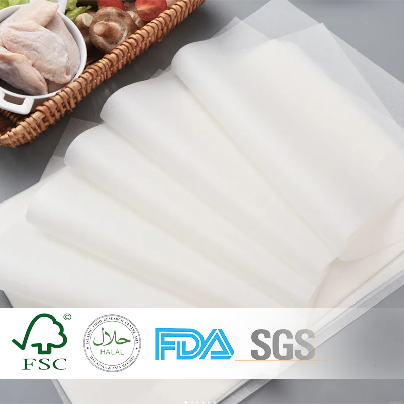 Wax Silicone Coated Baking Paper For Baking And Raw Rolling Custom Order Accepted