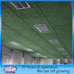 Wool Acoustic Panel Type Groove Wooden Sound Absorbing Fiber Cement Ceiling /