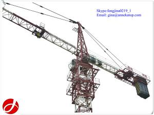 Quality 8t 50m jib length QTZ100(5020) fixed Tower Crane for construction site wholesale