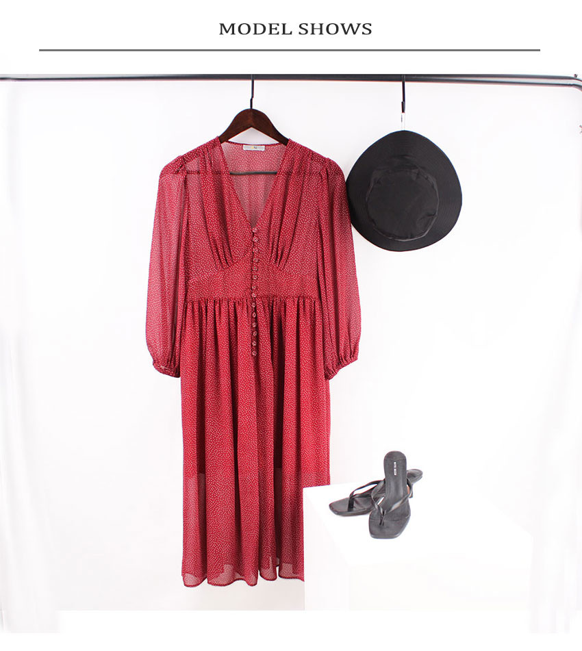 Sizes 36 Chiffon Maxi Dress