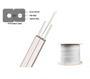 Quality Weatherproof Single-mode FTTH Indoor Drop Cable 1-12 Core for Seamless Connection wholesale
