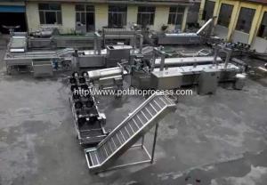 Quality 300kgh Full Automatic French Fries Production Line wholesale
