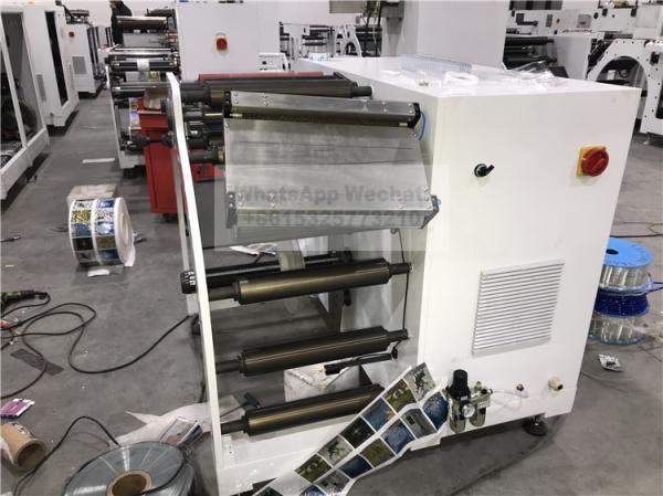 Economic Jumbo Roll Blank Label Slitting And Rotary Die Cutting Rewinding
