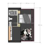 Hotel Fully Furnished Shipping Container Home Modern Style Prefab House with