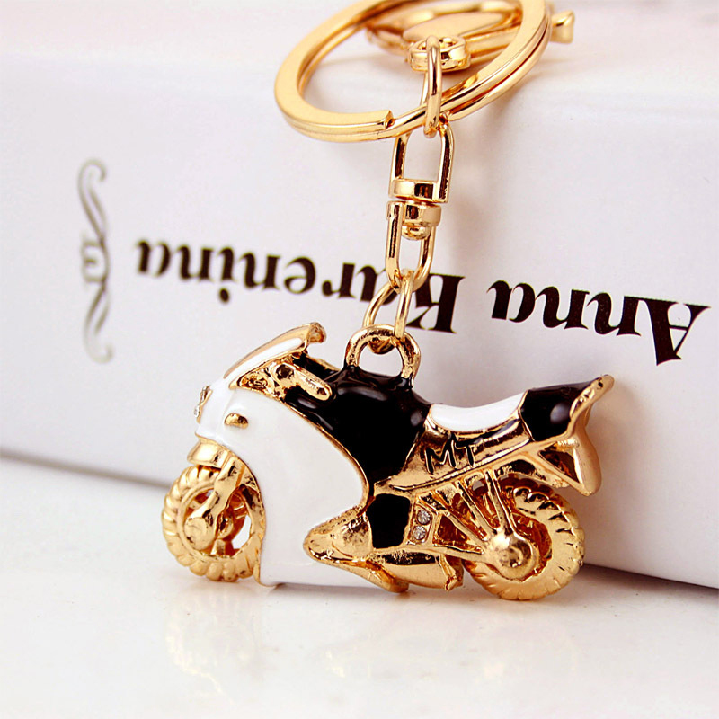 Alloy Helicopter Key Chain Ornaments Light Metal Pendant For Women bags