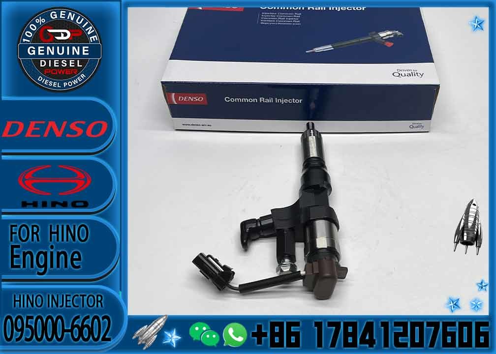 095000-6600, 095000-6602, 095000-6603 common rail injector for H-INO J08C J08E 500 Series 23670-E0040