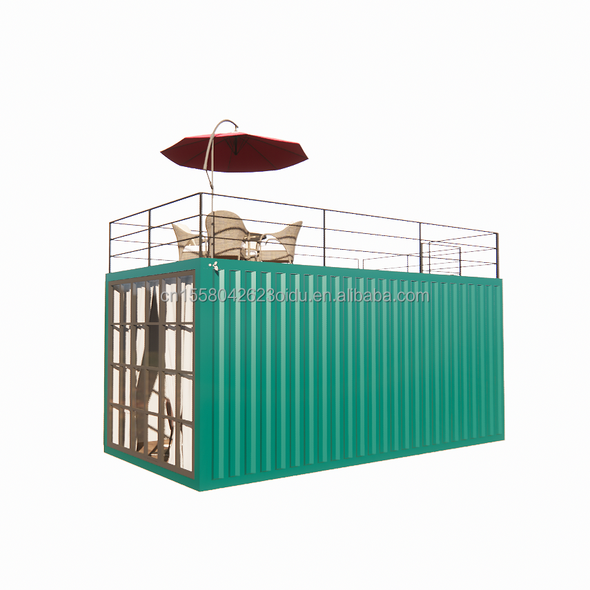 Customized Color Modern Fast Build Modular Prefab House Hotel Container Homes With Bathroom And Kitchen for Hotels