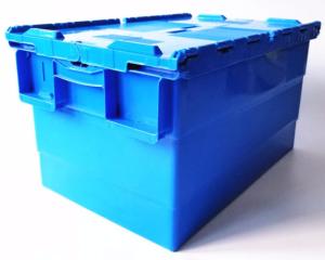 Quality Blue Grey Green 60L Plastic Storage Container With Lid wholesale
