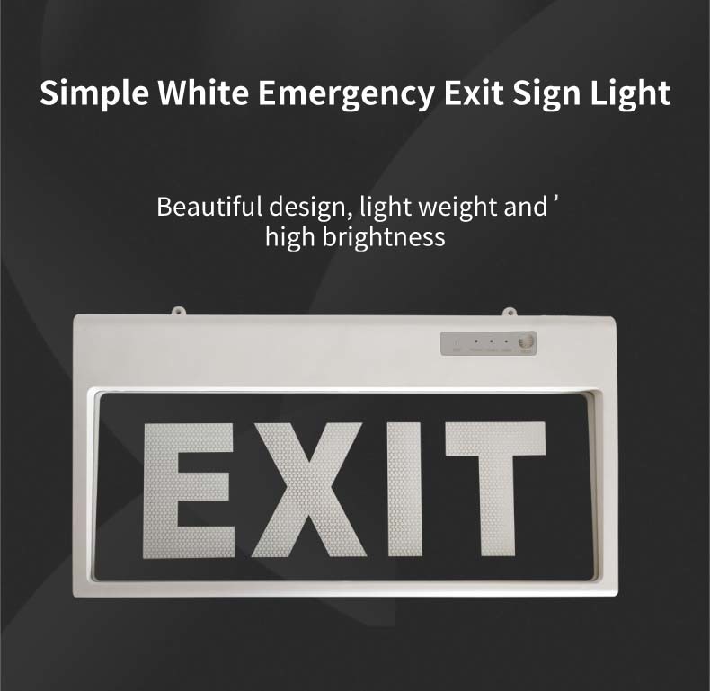 emergency led light sign led emergency light