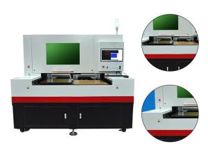 Quality High Accuracy Laser Glass Cutting Machine For Stained Glass / Environmental Protection Glass wholesale
