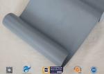 Waterproof Grey PVC Coated Fiberglass Fabric 280gsm 0.25mm 39 Inches