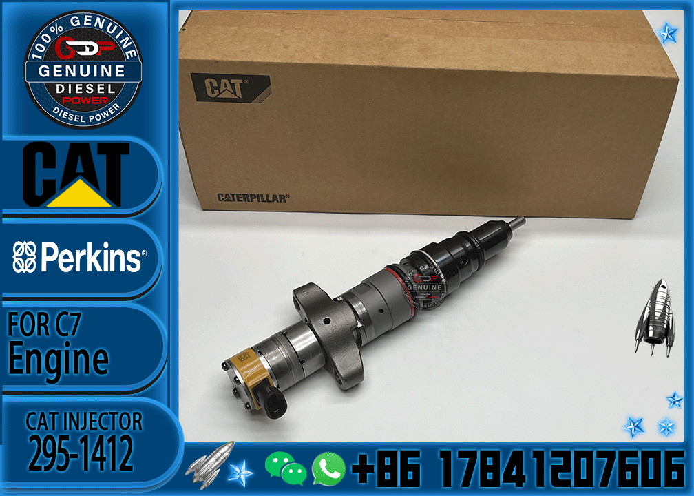 Diesel Engine Parts Common Rail Fuel Injector 295-1412 for CAT C7 Diesel Engine CNDIP Factory price