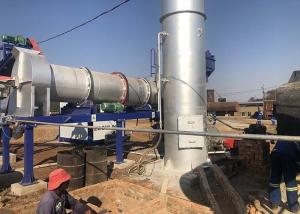 Quality 27kw Drum Type Hot Mix Plant / Mobile Batching Plant Strong RAP Expend Ability wholesale