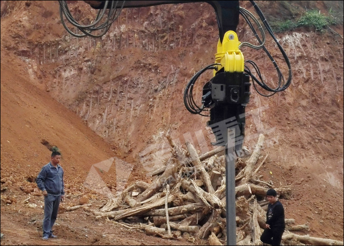 Low Noise Vibratory Pile Driver Hydraulic Motor For 20ton Hitachi ZX200 ZX210 Excavator