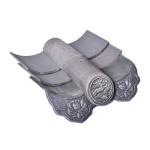 Eaves Japanese Ceramic Roof Tiles Traditional Clay Tiles Temple Garden