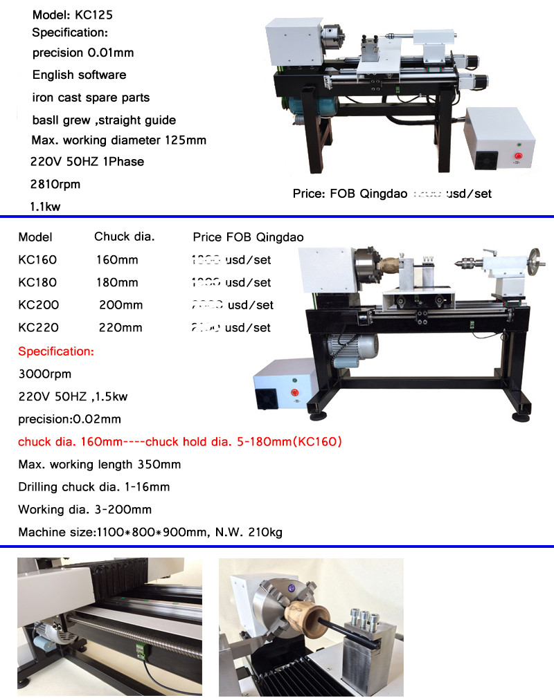 mini industrial wood lathe